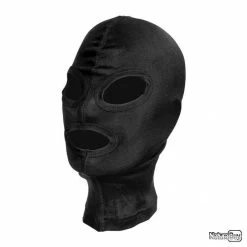 Cagoule Soie 3 Trous Noir