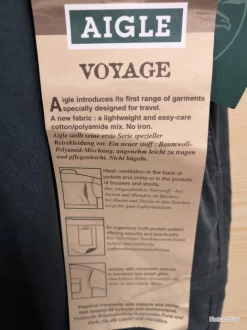 PANTALON AIGLE CANTON CARBONE 44 65184.44 -Big Chocolate Outoutd. 00009 PANTALON AIGLE CANTON CARBONE 44 65184.44