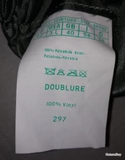 CUISSARD SOMLYS REF 297 VERT T 50/52 297-S50 ATTENTION FAIT PLUTÔT DU 46 -Big Chocolate Outoutd. 00010 CUISSARD SOMLYS REF 297 VERT T 50 52 297 S50