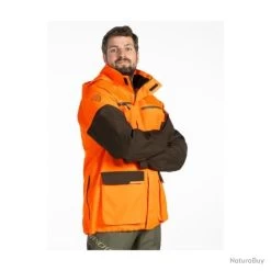 Parka Winchester Track Racoon Orange Blaze -Big Chocolate Outoutd. 00010 Parka Winchester Track Racoon Orange blaze