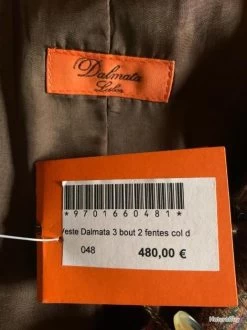 Dalmata Veste De Chasse 100% Laine Femme (NEUF) *Prix étiqueté: 480* -Big Chocolate Outoutd. 00012 Dalmata Veste de chasse 100 laine femme NEUF Prix etiquete 480
