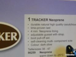 ...NOUVELLES BOTTES TRACKER NEOPRENE T 45 -Big Chocolate Outoutd. 00013 NOUVELLES BOTTES TRACKER NEOPRENE T 45