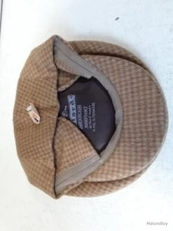 6850 CASQUETTE OXFORD BEIGE TAILLE 55 NEUF -Big Chocolate Outoutd. 00014 6850 CASQUETTE OXFORD BEIGE TAILLE 55 NEUF