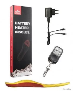 Heat Experience Semelles Chauffantes, Heat Expérience Rouge 44 - 46 -Big Chocolate Outoutd. 00015 Semelles chauffantes Heat Experience Rouge 44 46