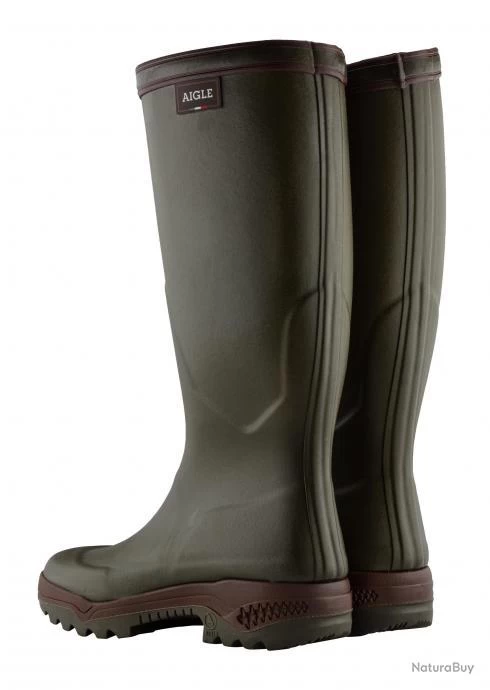 Bottes De Chasse Aigle Parcours Kaki 3 Bottes De Chasse Aigle Parcours Kaki – Image 3