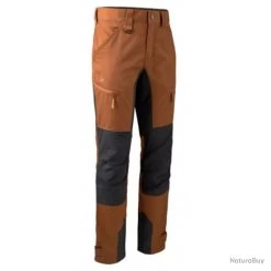Pantalon Stretch DeerHunter Rogaland Avec Contraste Orange -Big Chocolate Outoutd. 00034 Pantalon stretch DeerHunter Rogaland Avec contraste Orange